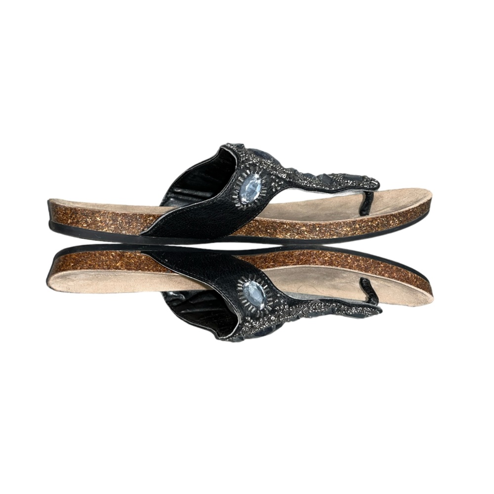 Simply Vera Vera Wang Black Sandal Size 9 M - Picture 3 of 6